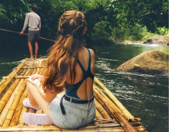 Phuket: Bamboo Rafting (Program A)